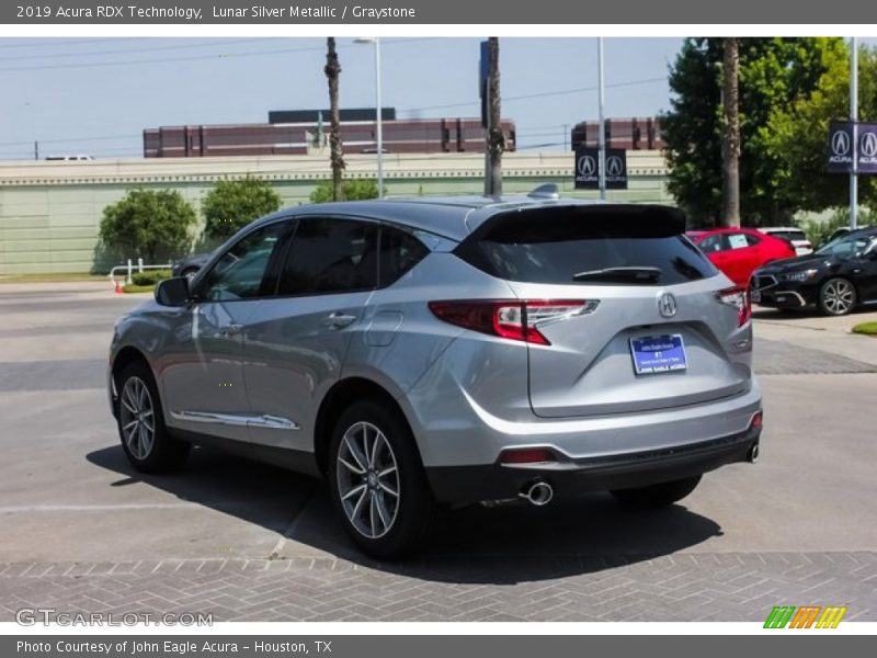 Lunar Silver Metallic / Graystone 2019 Acura RDX Technology
