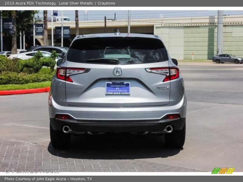 Lunar Silver Metallic / Graystone 2019 Acura RDX Technology