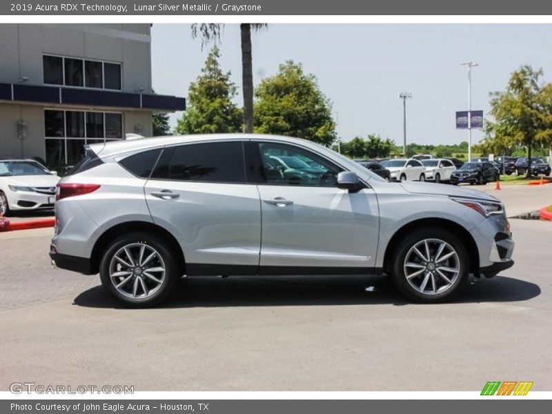 Lunar Silver Metallic / Graystone 2019 Acura RDX Technology