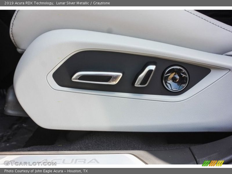 Lunar Silver Metallic / Graystone 2019 Acura RDX Technology