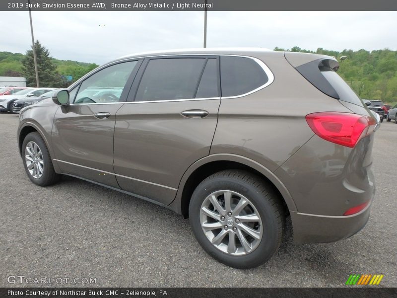 Bronze Alloy Metallic / Light Neutral 2019 Buick Envision Essence AWD
