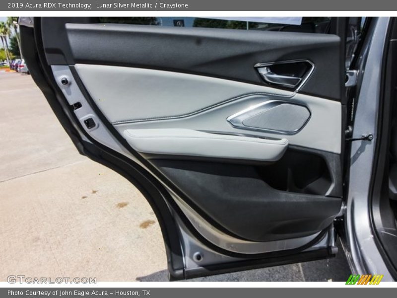 Lunar Silver Metallic / Graystone 2019 Acura RDX Technology