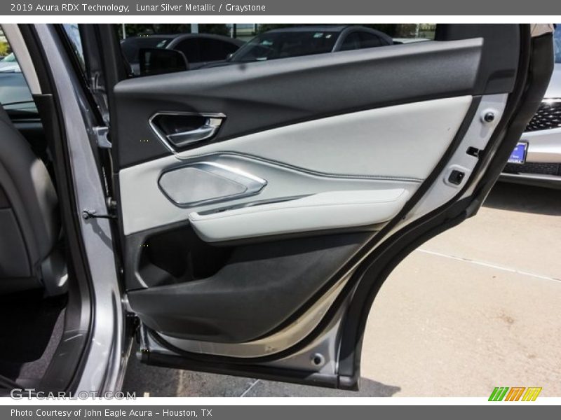 Lunar Silver Metallic / Graystone 2019 Acura RDX Technology