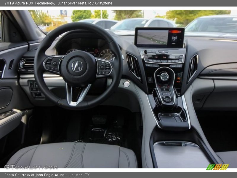 Lunar Silver Metallic / Graystone 2019 Acura RDX Technology