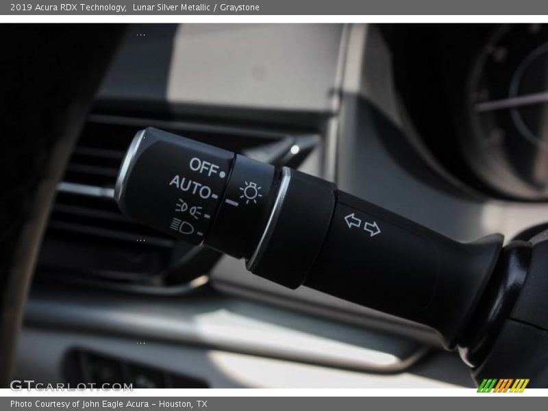 Lunar Silver Metallic / Graystone 2019 Acura RDX Technology