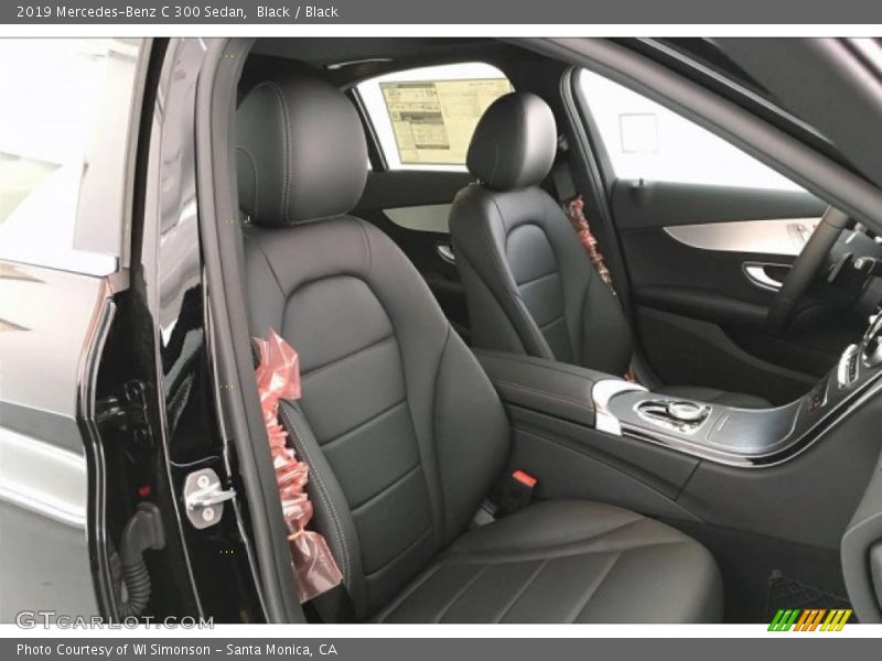 Black / Black 2019 Mercedes-Benz C 300 Sedan