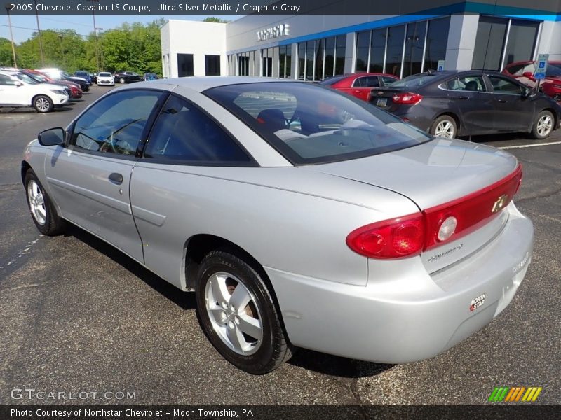 Ultra Silver Metallic / Graphite Gray 2005 Chevrolet Cavalier LS Coupe