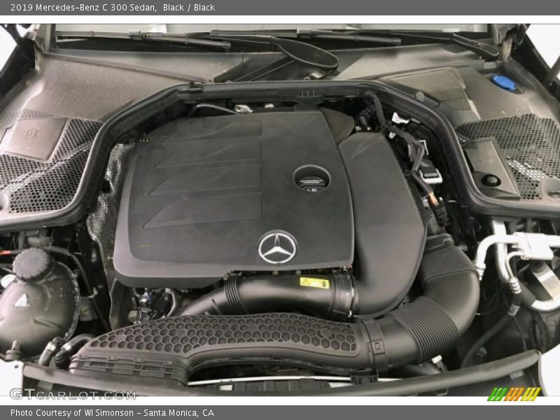 Black / Black 2019 Mercedes-Benz C 300 Sedan