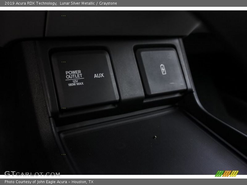 Lunar Silver Metallic / Graystone 2019 Acura RDX Technology
