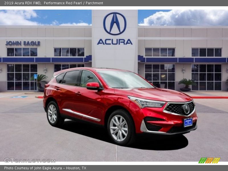 Performance Red Pearl / Parchment 2019 Acura RDX FWD