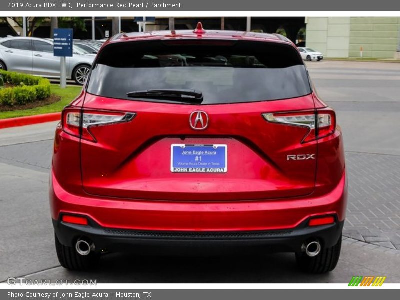Performance Red Pearl / Parchment 2019 Acura RDX FWD