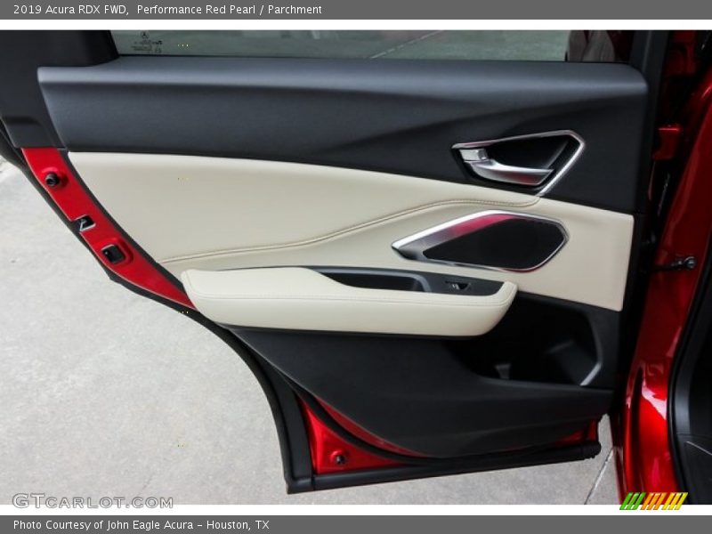 Performance Red Pearl / Parchment 2019 Acura RDX FWD