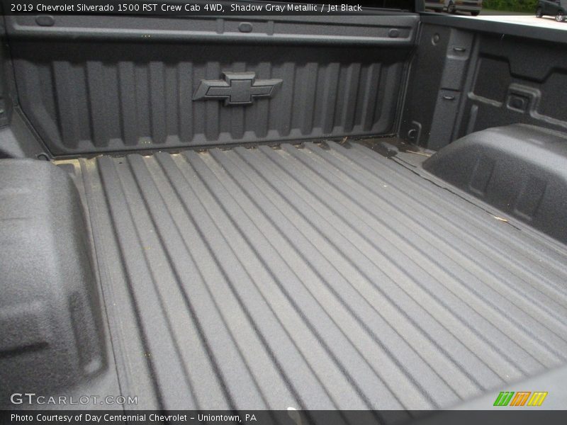 Shadow Gray Metallic / Jet Black 2019 Chevrolet Silverado 1500 RST Crew Cab 4WD