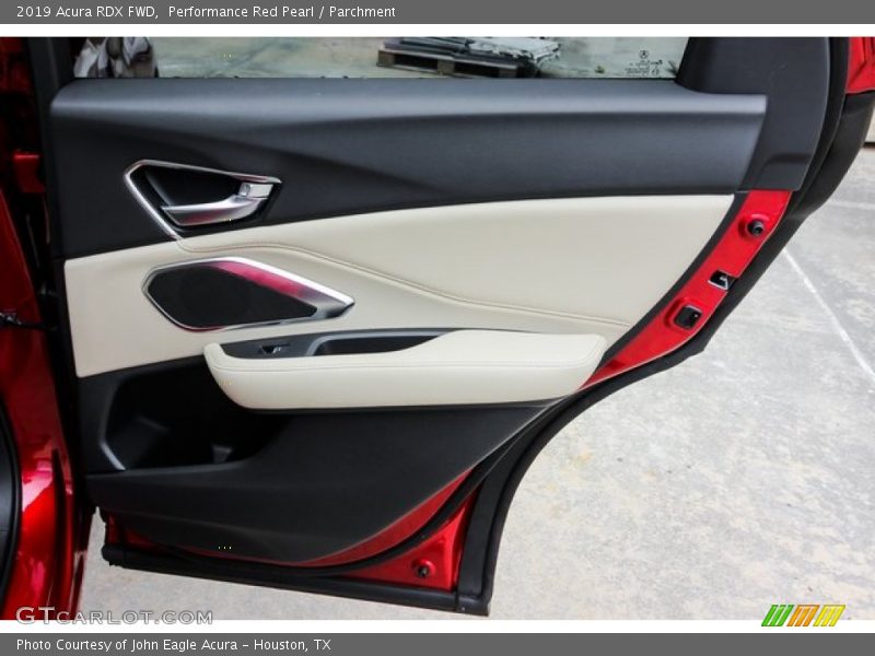 Performance Red Pearl / Parchment 2019 Acura RDX FWD