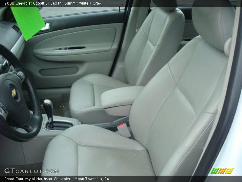 Summit White / Gray 2008 Chevrolet Cobalt LT Sedan