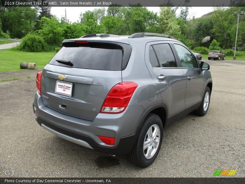 Satin Steel Metallic / Jet Black 2019 Chevrolet Trax LT AWD