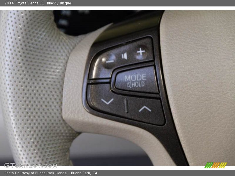 Black / Bisque 2014 Toyota Sienna LE