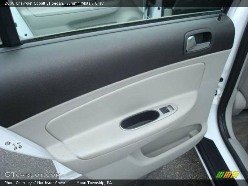 Summit White / Gray 2008 Chevrolet Cobalt LT Sedan