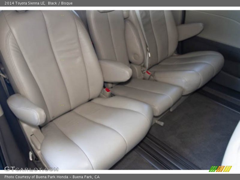 Black / Bisque 2014 Toyota Sienna LE