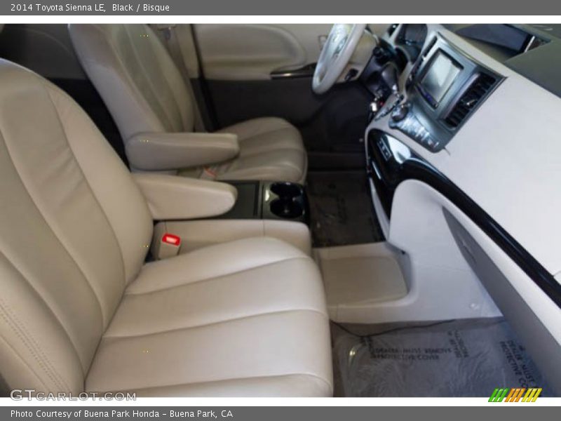 Black / Bisque 2014 Toyota Sienna LE