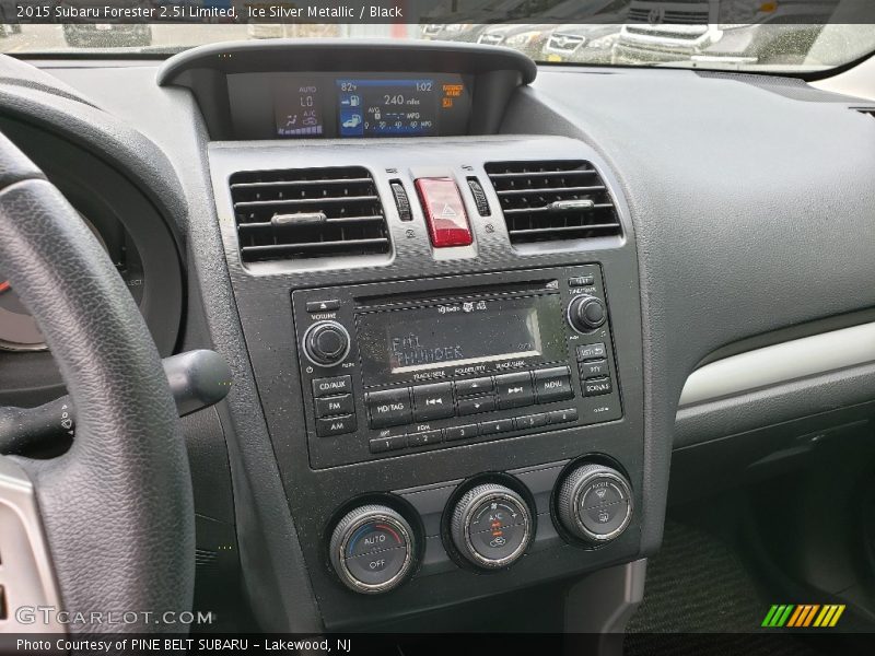 Ice Silver Metallic / Black 2015 Subaru Forester 2.5i Limited