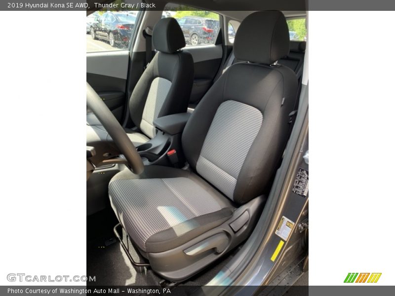 Thunder Gray / Black 2019 Hyundai Kona SE AWD