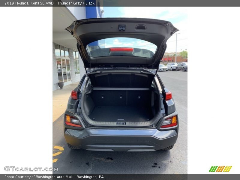 Thunder Gray / Black 2019 Hyundai Kona SE AWD