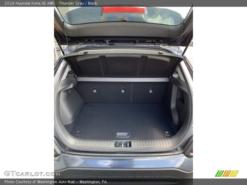 Thunder Gray / Black 2019 Hyundai Kona SE AWD