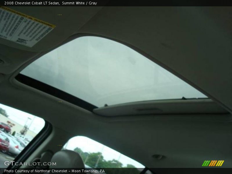 Summit White / Gray 2008 Chevrolet Cobalt LT Sedan