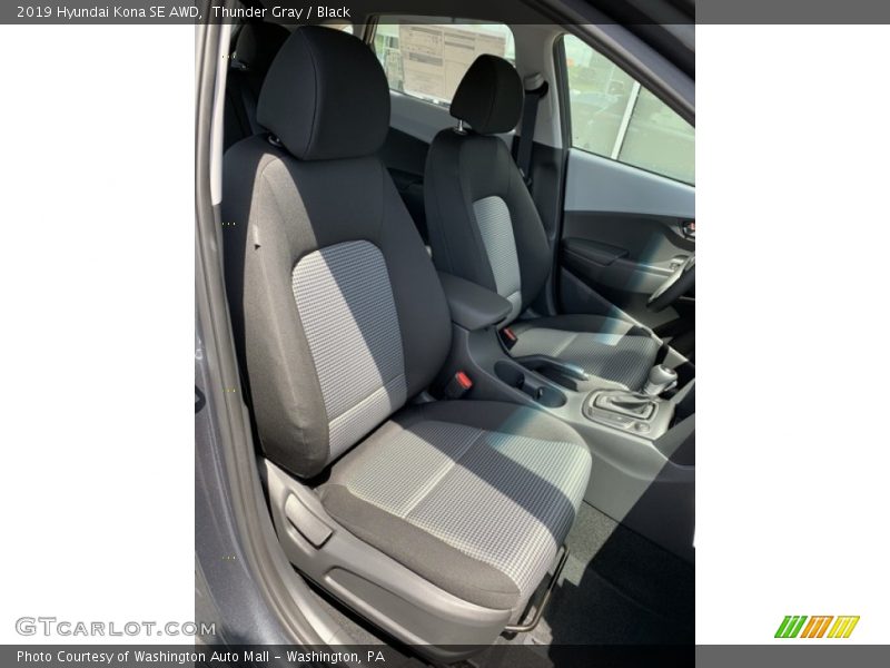 Thunder Gray / Black 2019 Hyundai Kona SE AWD