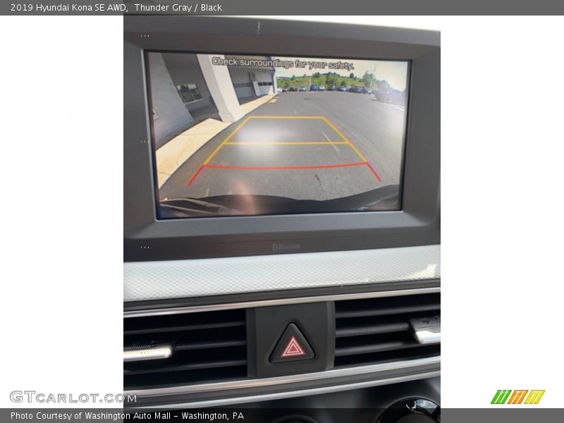 Thunder Gray / Black 2019 Hyundai Kona SE AWD