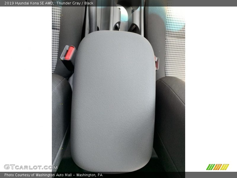 Thunder Gray / Black 2019 Hyundai Kona SE AWD