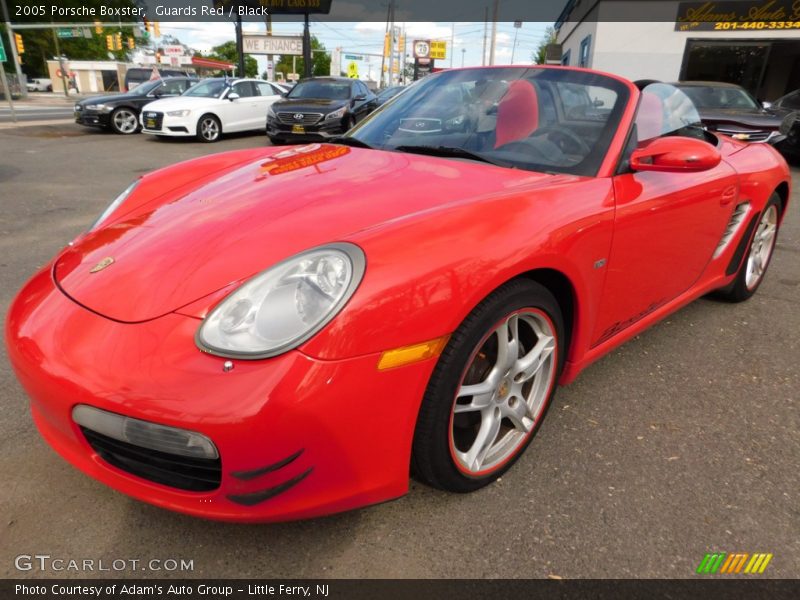 Guards Red / Black 2005 Porsche Boxster
