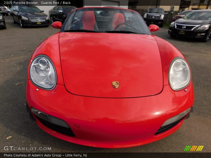 Guards Red / Black 2005 Porsche Boxster