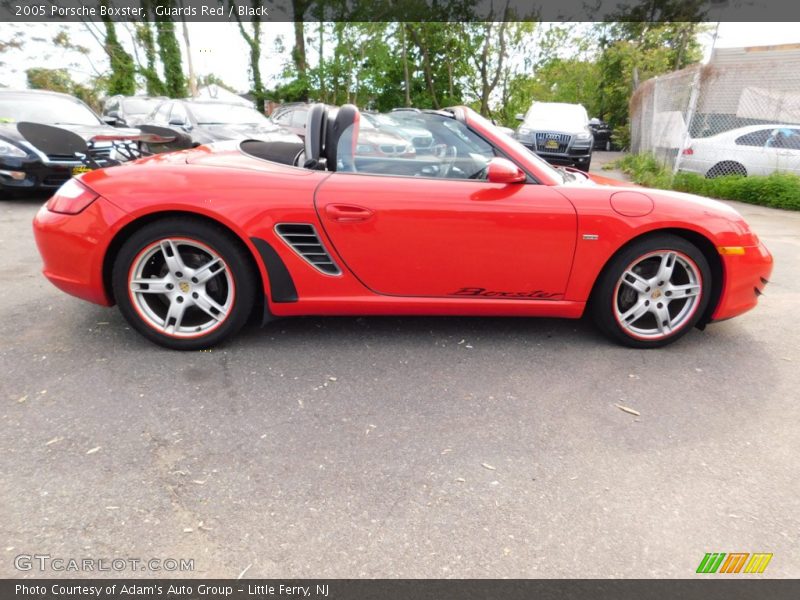 Guards Red / Black 2005 Porsche Boxster