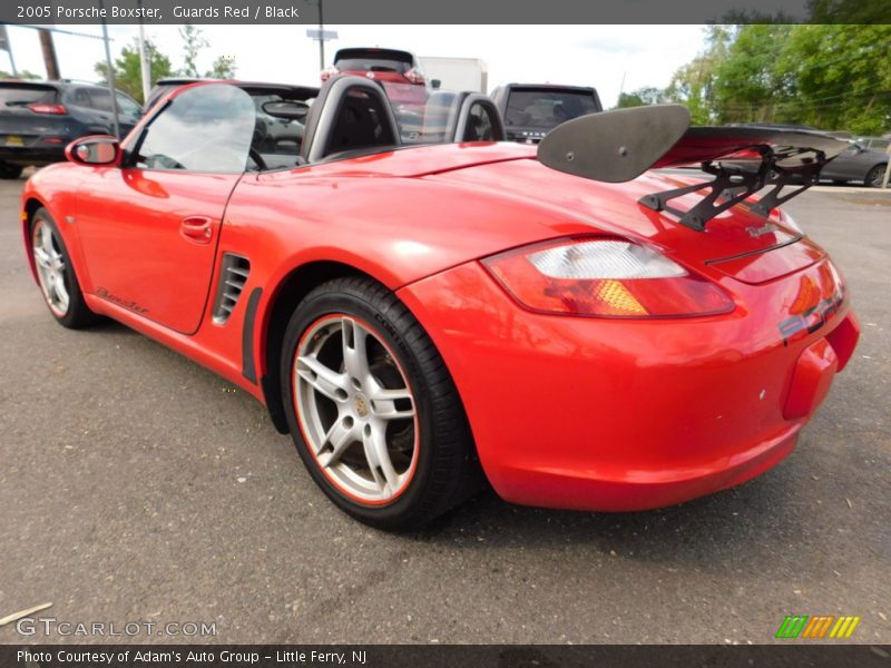 Guards Red / Black 2005 Porsche Boxster
