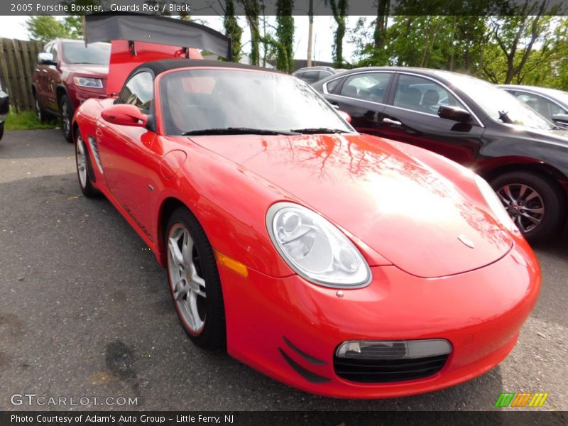 Guards Red / Black 2005 Porsche Boxster