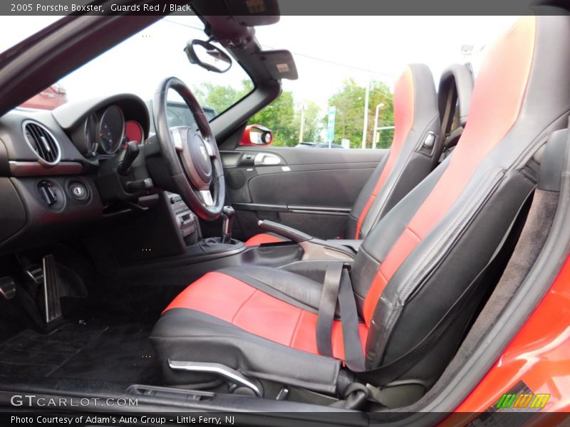 Guards Red / Black 2005 Porsche Boxster