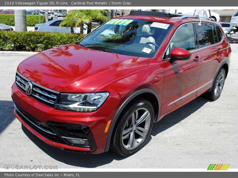  2019 Tiguan SEL R-Line Cardinal Red Metallic