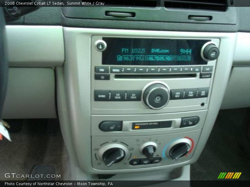 Summit White / Gray 2008 Chevrolet Cobalt LT Sedan