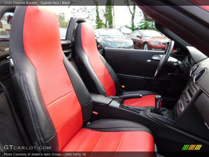 Guards Red / Black 2005 Porsche Boxster