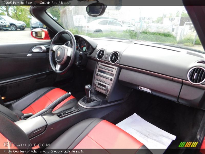 Guards Red / Black 2005 Porsche Boxster