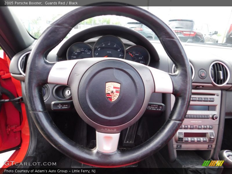 Guards Red / Black 2005 Porsche Boxster