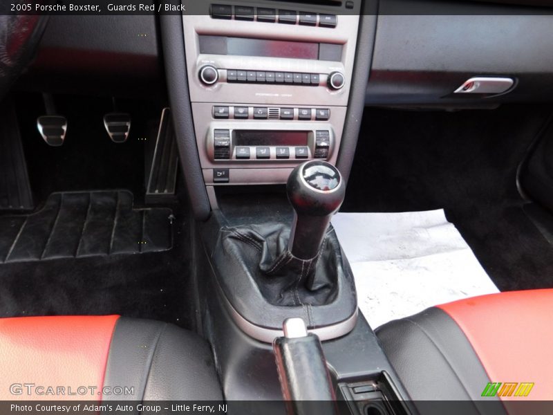 Guards Red / Black 2005 Porsche Boxster