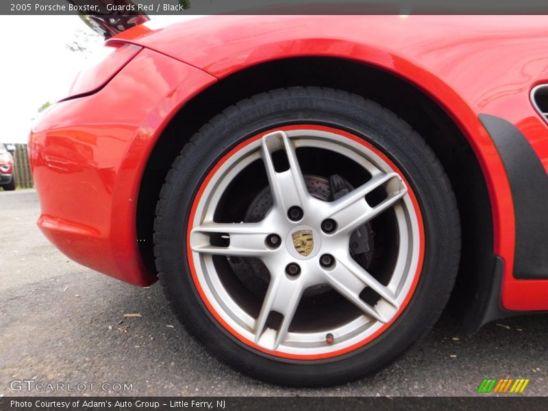 Guards Red / Black 2005 Porsche Boxster