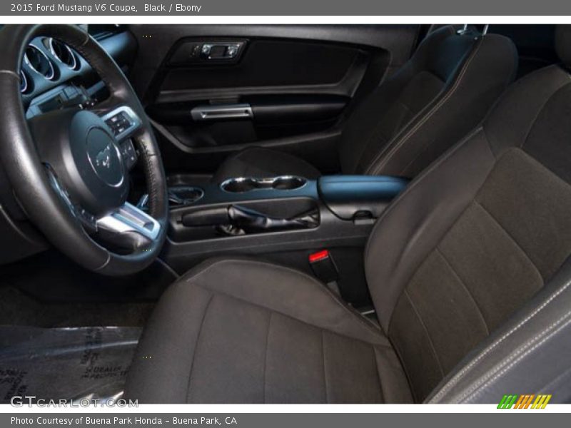Black / Ebony 2015 Ford Mustang V6 Coupe