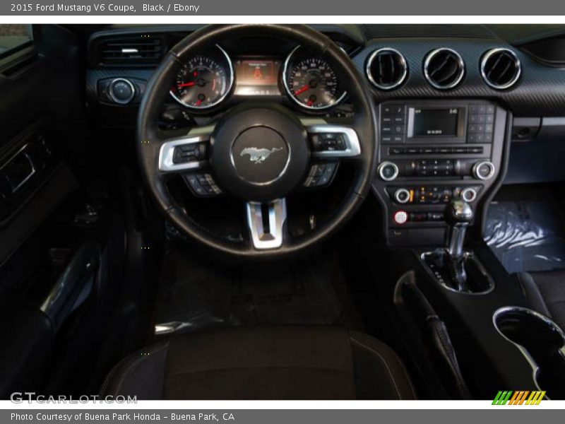 Black / Ebony 2015 Ford Mustang V6 Coupe