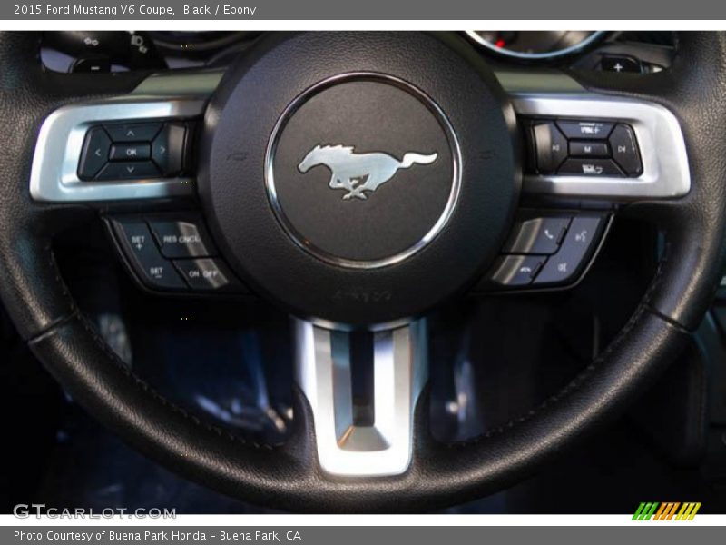 Black / Ebony 2015 Ford Mustang V6 Coupe
