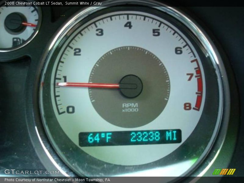 Summit White / Gray 2008 Chevrolet Cobalt LT Sedan