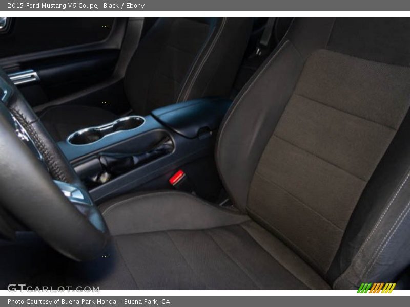 Black / Ebony 2015 Ford Mustang V6 Coupe